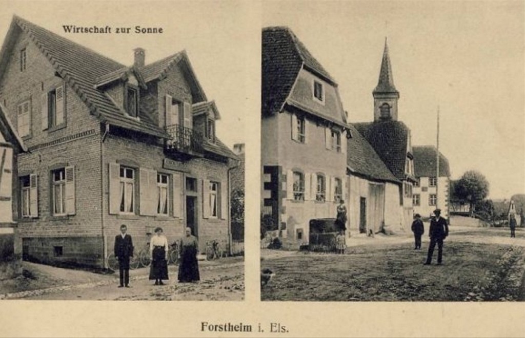 cliquez pour faire un zoom wirstchaft zu sonne forstheim